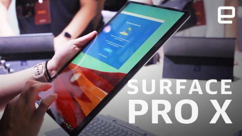 Microsoft Surface Pro X Hands-on: ARM powered Windows