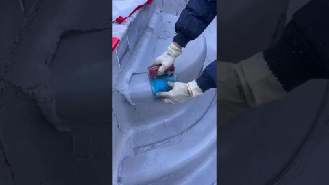 Making Pool With Concrete????????????????#satisfying #shortvideo #shorts