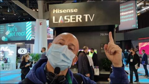 CES 2022 (VLOG 5) : Hisense, un MAX de NOUVEAUX Produits et d'INNOVATIONS (sur le stand)