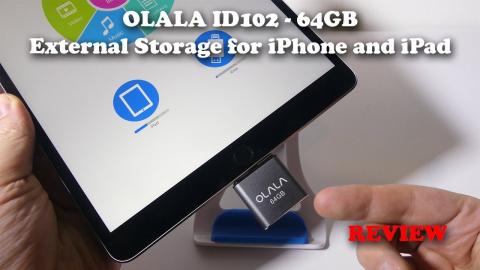 Expand your iPhone and iPad Storage - OLALA 64GB IOS Flash Drive REVIEW