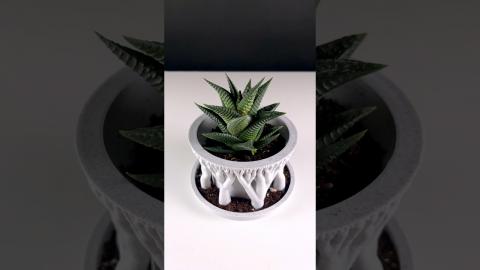 Tree support planter pot | 3D Printing Ideas