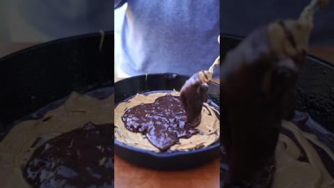 Skillet Peanut Butter Brownies | Char-Broil®