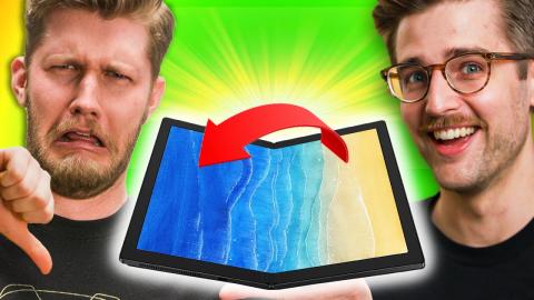 We have some thoughts about folding laptops...