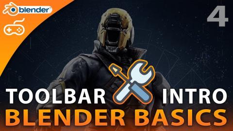 Toolbar Introduction - #4 Blender 3D Beginner Tutorial Series