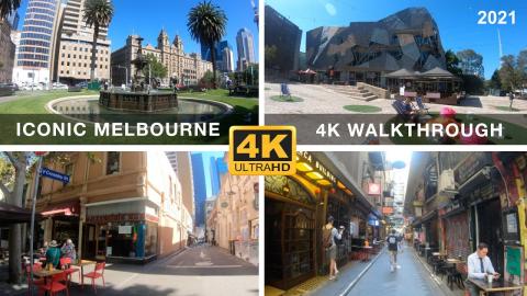 Epic Melbourne Walkthrough featuring many of our cultural icons & Landmarks | 4K 60FPS