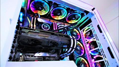 The ULTIMATE $6000 RGB Gaming PC Build - Time Lapse 2018