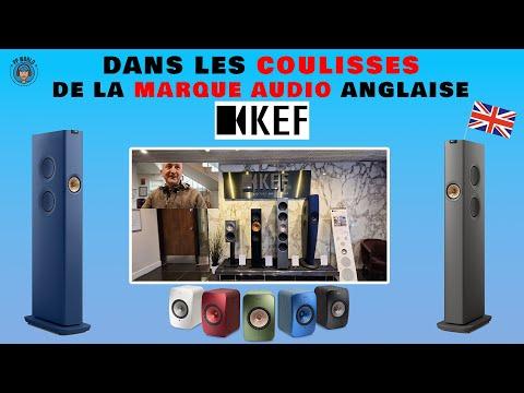 Dans Les COULISSES De La Marque Audio Anglaise KEF (Vidéo chapitrée)