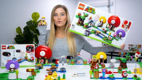 First look at NEW Super Mario LEGO Sets!