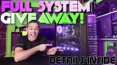 Win An AMD Ryzen Gaming PC System!!!