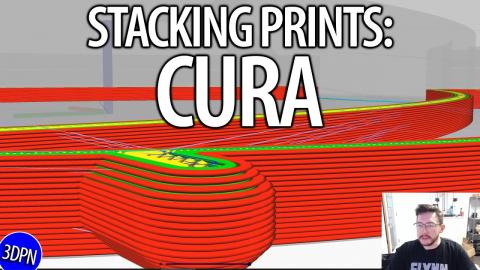 HOW TO STACK PRINTS in CURA