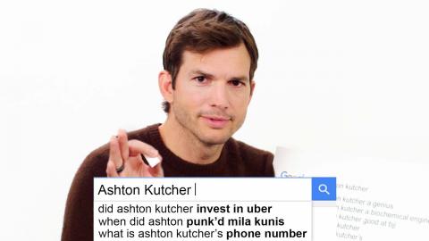 Ashton Kutcher Answers the Web's Most Searched Questions | WIRED