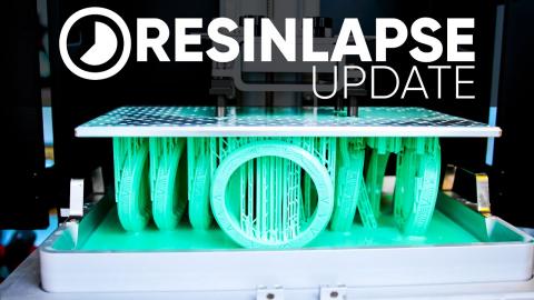ResinLapse Resin 3D Printing Timelapse UPDATE! NIKON CAMERA SUPPORT
