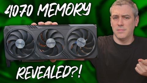 GeForce RTX 4070 Memory Sizes Revealed! Will NVIDIA EVER Learn?