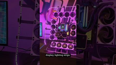 Crazy PC System! #shorts #pcbuild #pcsystem #fastestpc #custompc