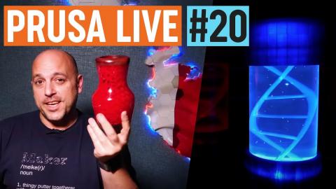 Talking about multi process creations with Breaks'n'Makes (Joe Casha)  - PRUSA LIVE #20
