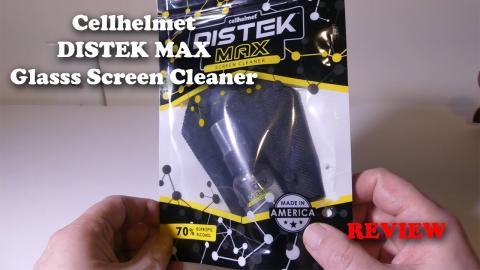 Cellhelmet DISTEK MAX Glass Screen Cleaner REVIEW