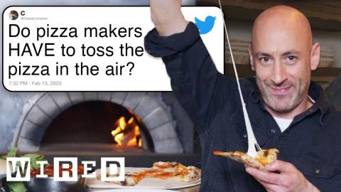 Pizza Chef Answers Pizza Questions From Twitter | Tech Support | WIRED