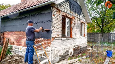Man Buys Old House and Renovates It Back to New in One Year by @PavelSidorik