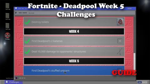 Fortnite - Deadpool Week 5 Challenge GUIDE