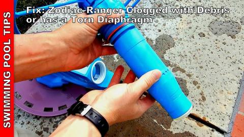 How to Replace a Zodiac Ranger Diaphragm or Remove Debris that is Jamming the Cleaner