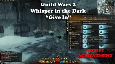 Guild Wars 2 - Icebrood Saga - Whispers in the Dark - "Give In" SECRET Achievement