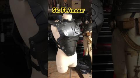 Sic Fi Armor! Revisiting an old pattern #foambuild #cosplayfoam #evafoam ￼￼￼