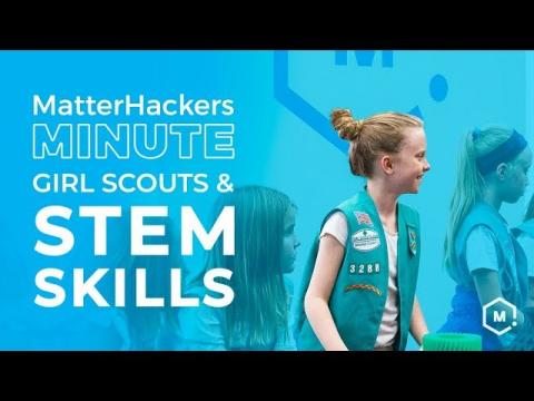 MatterHackers Minute // 3D Printing For Girl Scout Product Design Badges