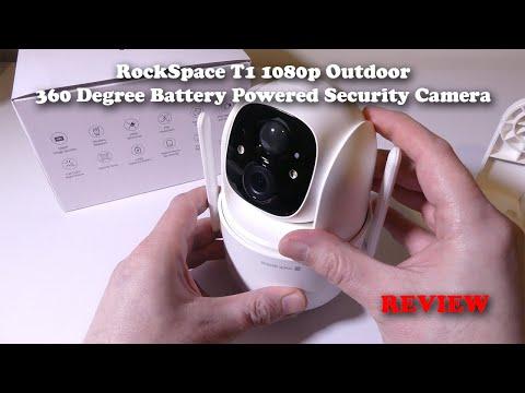 RockSpace T1 1080p Outdoor 360 Degree Battery Powered Security Camera REVIEW