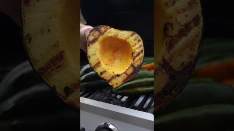 Grilled Acorn Squash with Sausage Stuffing | Char-Broil®