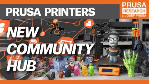 New PrusaPrinters: The best 3D model database and Prusa community hangout is here!