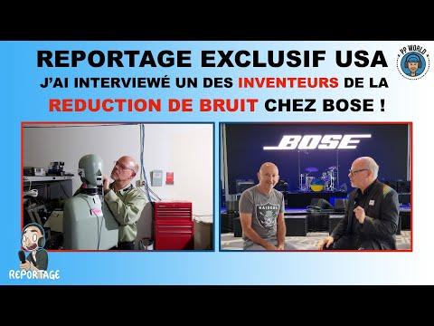 J'ai Interviewé Un des INVENTEURS De La REDUCTION De BRUIT Des Casques BOSE