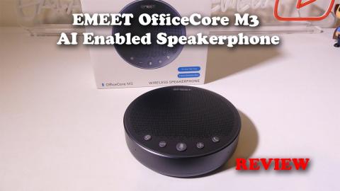 EMEET OfficeCore M3 AI Enabled Speakerphone REVIEW