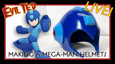 Making a Mega-Man helmet