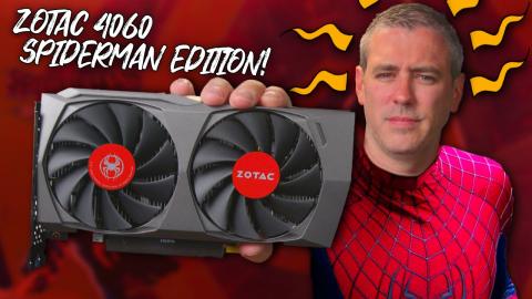 Zotac RTX 4060 Twin Edge OC 'Spider-Verse Bundle' [Benchmarks | Power | Thermals]