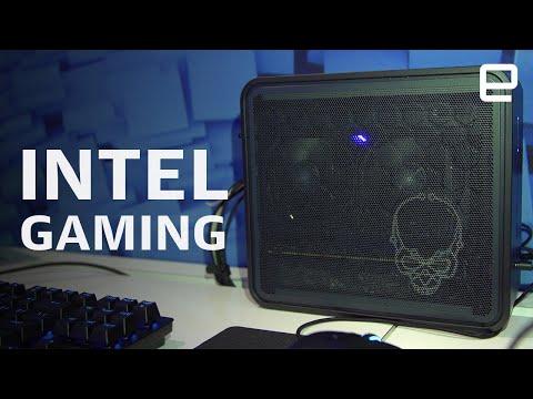 Intel gaming with Ghost Canyon NUC and Tiger Lake at CES 2020