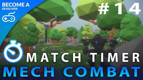 Match Timer Setup - #14 Creating A Mech Combat Game with Unreal Engine 4