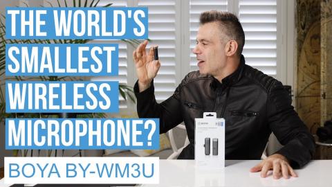Could this be the world's smallest wireless microphone?