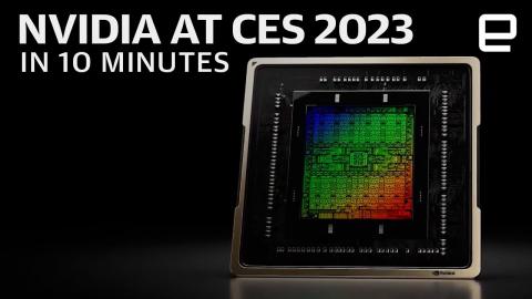 NVIDIA's CES 2023 keynote in under 10 minutes