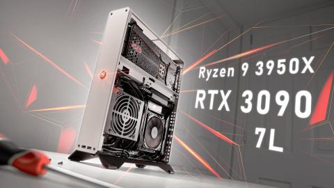 RTX 3090 in a CONSOLE Size PC - It Works and its AMAZING!