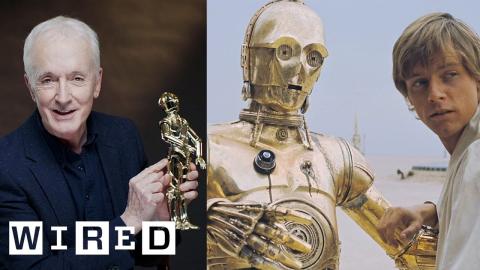 Every C-3PO Costume Explained By Anthony Daniels | WIRED