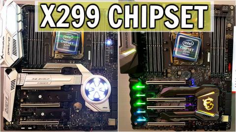 MSI X299 Chipset Motherboards + GTX 1080Ti Lightning in RGB - Computex 2017