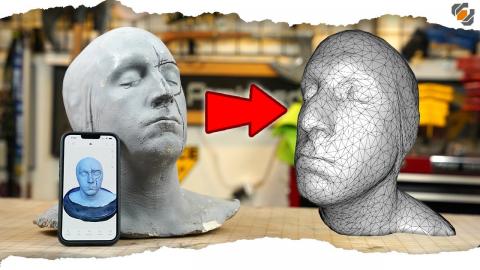 Easy 3D SCANNING for Prop and Costume Making using Your Camera Phone!