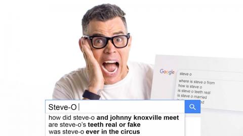 Steve-O Answers the Web's Most Searched Questions | WIRED