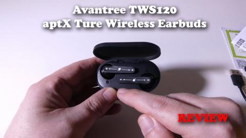 Avantree TWS120 aptX True Wireless Earbuds Mic Test and REVIEW