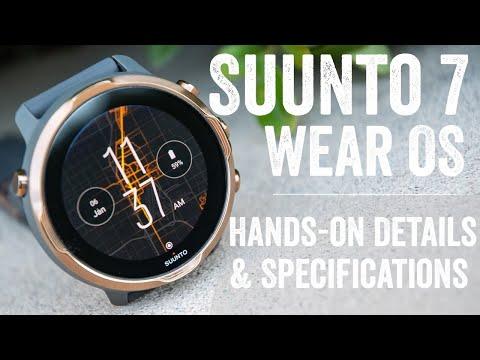 Suunto 7 with Wear OS - Hands-on details and interface walk-through