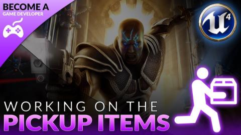 Creating Inventory Pickup Items - #42 Creating A Role Playing Game With Unreal Engine 4