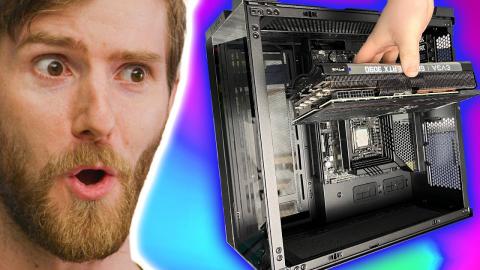 Building an Upside Down Gaming PC