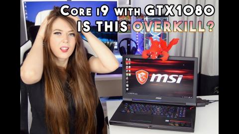 MSI GT75 TITAN (2018) GAMING Laptop Review - Core i9 GTX1080 BEAST!