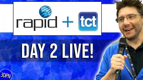 RAPID + TCT 2021 LIVE! Day 2 with 3D Printing Nerd