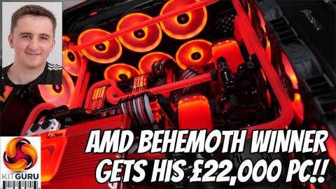 We drive £22,000 AMD Monster BEHEMOTH PC to winner !
